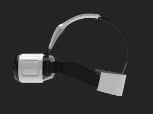 3d virtual reality helmet 3D Model