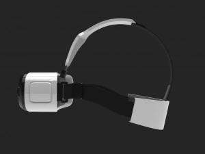 3d virtual reality helmet 3D Model