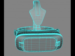 3d virtual reality helmet 3D Model