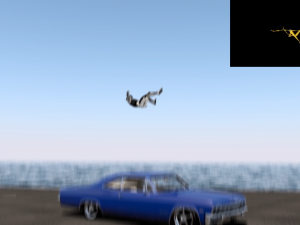 motion capture car impact Modelo 3D
