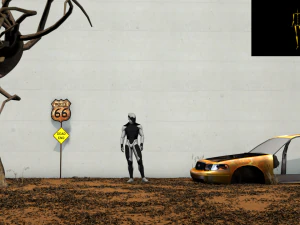 Motion Capture auf diese Weise 3D Modell