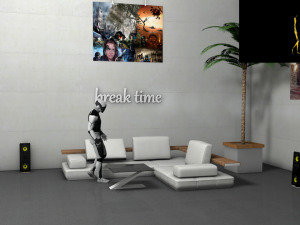 motion capture break time 3D Модель
