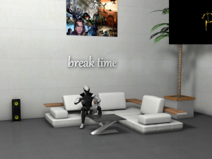 motion capture break time 3D Модель