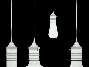 edison lamps 3Dモデル