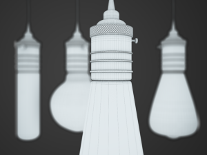 edison lamps 3Dモデル