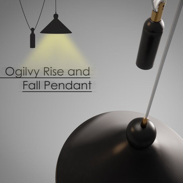 ogilvy rise and fall pendant 3D 模型 .c4d .max .obj .3ds .fbx .stl .blend 