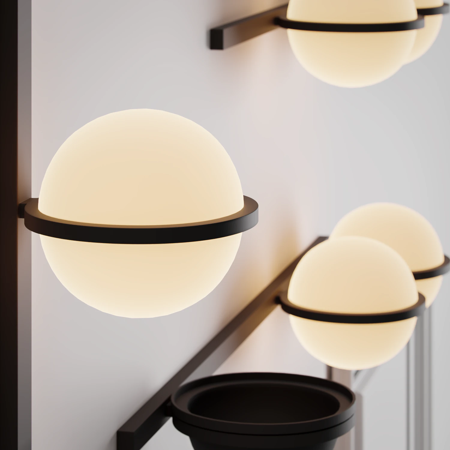 vibia palma 3D Model .c4d .max .obj .3ds .fbx .stl .blend