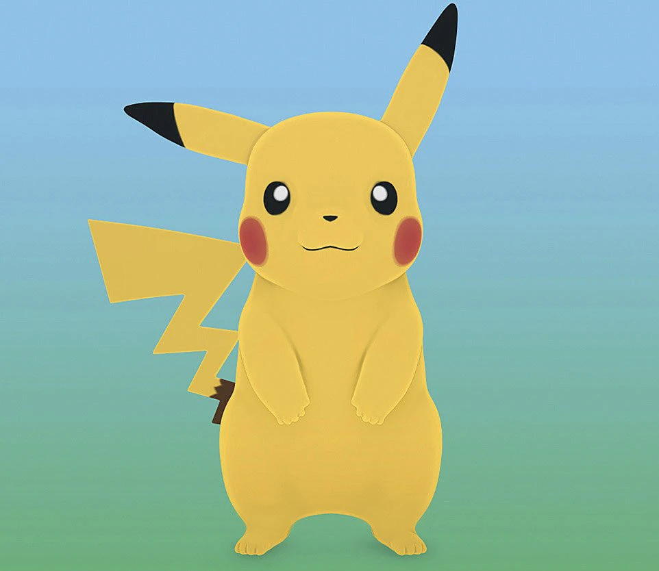 pokemon 3d print model 3D Print Model .c4d .max .obj .3ds .fbx .stl .blend 
