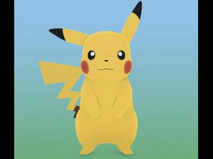 pokemon 3d baskı modeli 3D Baskı Modeli