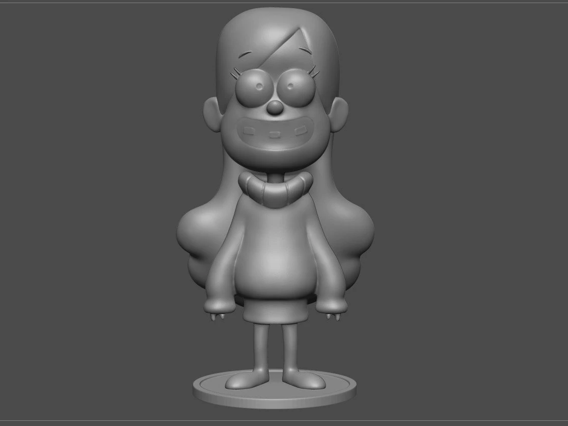 gravity falls01 3d print model 3D Print Model .c4d .max .obj .3ds .fbx .stl .blend 
