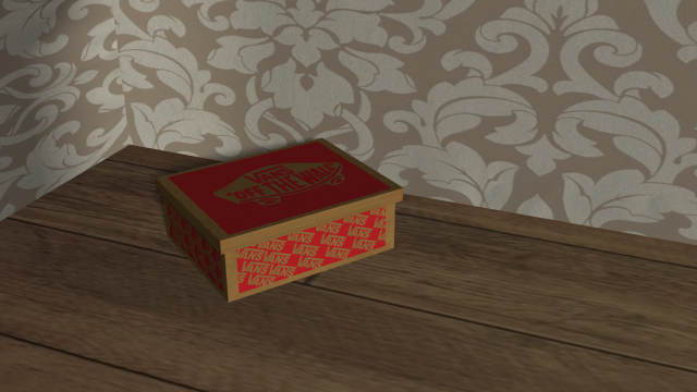 box sneakers vans jordan skins Modelo 3D .c4d .max .obj .3ds .fbx .stl .blend 