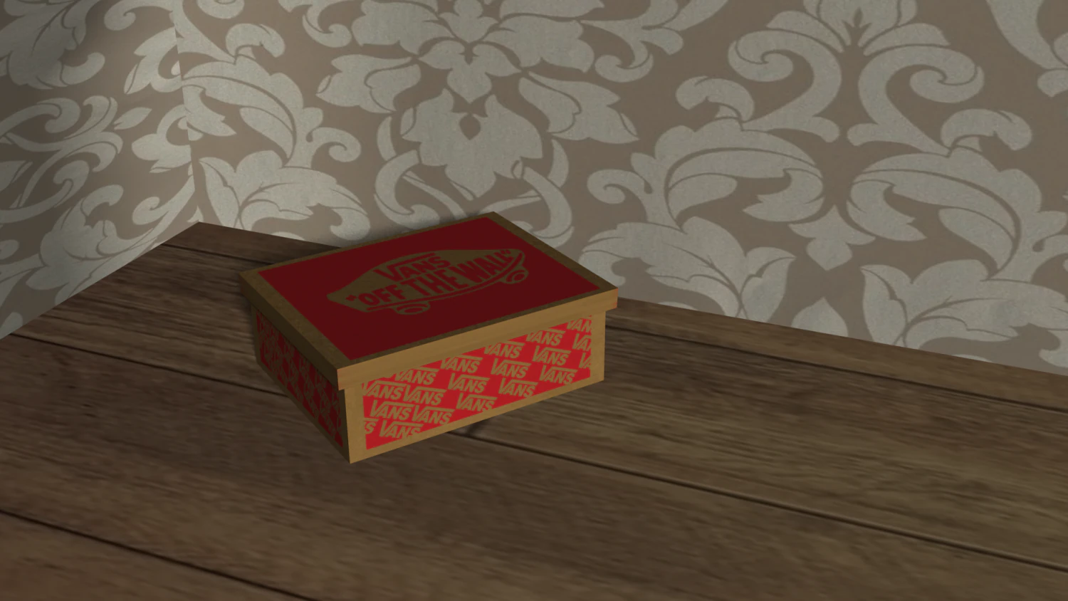 box sneakers vans jordan skins 3D Model .c4d .max .obj .3ds .fbx .stl .blend 