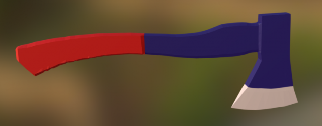 axe Model 3D .c4d .max .obj .3ds .fbx .stl .blend 