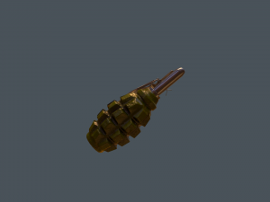 soviet-russian f-1 grenade 3D Модель