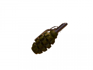 soviet-russian f-1 grenade 3D Model