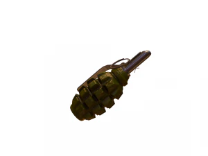 soviet-russian f-1 grenade 3D Model