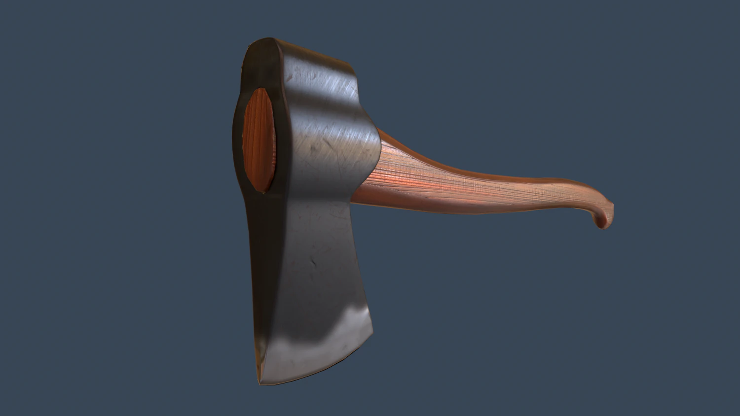 classic scandinavian axe 3D Model .c4d .max .obj .3ds .fbx .stl .blend