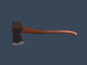 classic scandinavian axe 3D Model