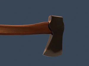 classic scandinavian axe 3D Model