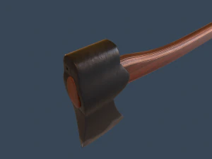 classic scandinavian axe 3D Model