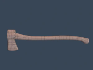 classic scandinavian axe 3D Model