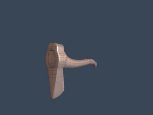 classic scandinavian axe 3D Model