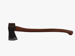 classic scandinavian axe 3D Model