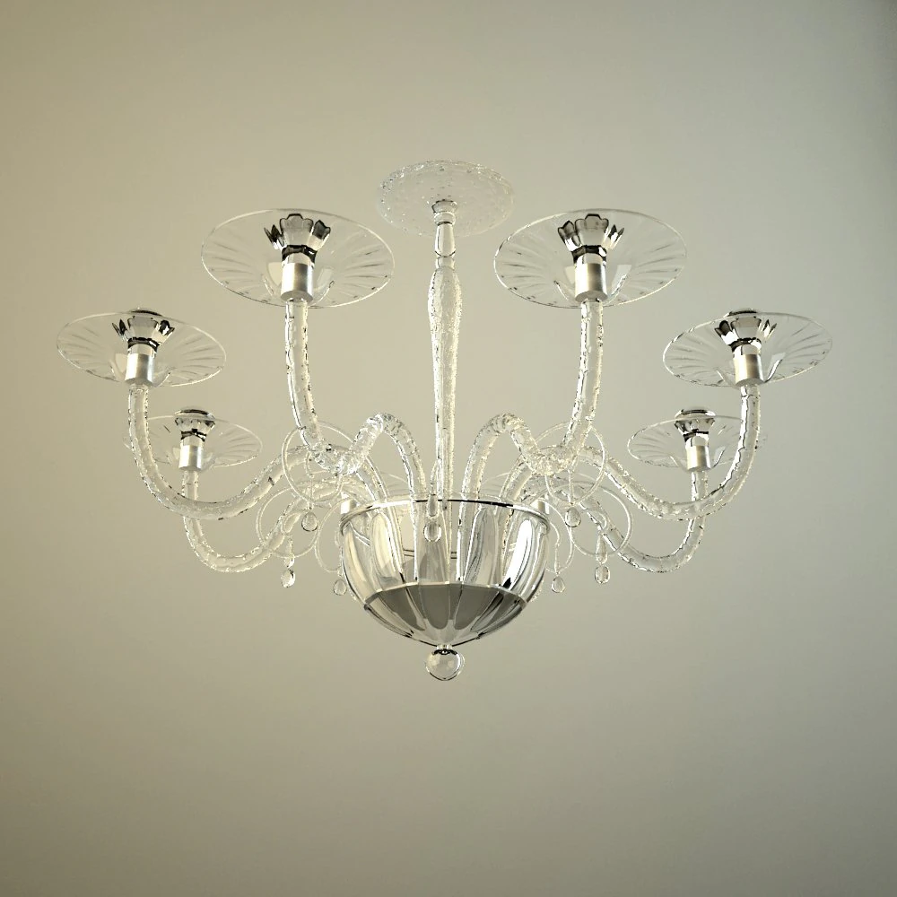 chandelier 3D Model .c4d .max .obj .3ds .fbx .stl .blend 