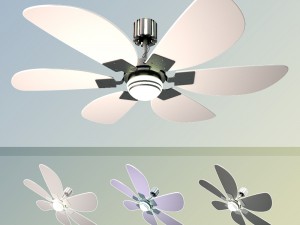 lamp fan Modelo 3D