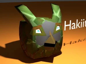 branco di terbird Modello 3D