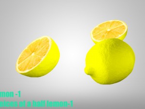 lemon 3D Model
