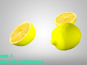 lim&atilde;o Modelo 3D