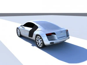 audi r8 2016 3D Model