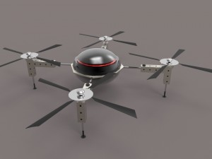 drone 3Dモデル