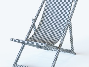 serena and lily - sling chair 3D Model