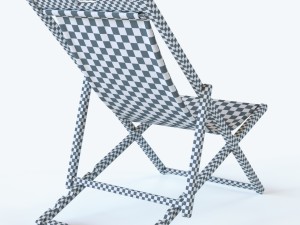 serena and lily - sling chair 3D Model
