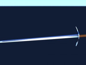 bastard sword 3D 模型