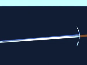 bastard sword 3D Model