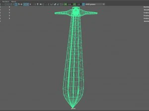 bastard sword 3D Model
