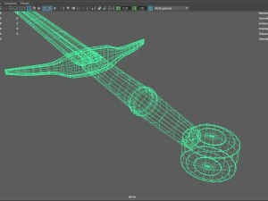 bastard sword 3D Model