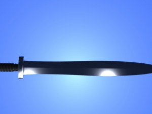 classical ancient greek hoplite swords Modelo 3D