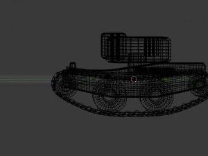 laser tank 3D Model