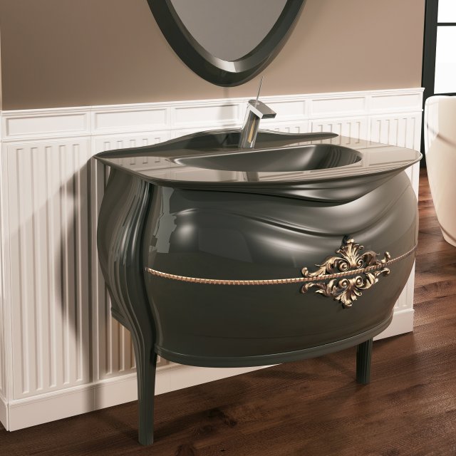 furniture bathroom Modelo 3D .c4d .max .obj .3ds .fbx .stl .blend 