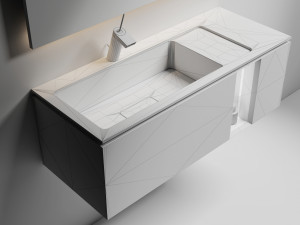 modern washbasin 3D मॉडल