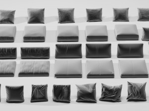 cushions and seat Model 3D