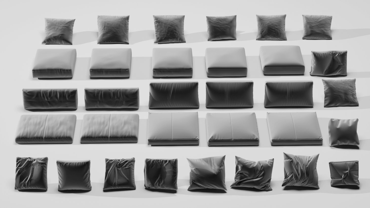Are there three cushions