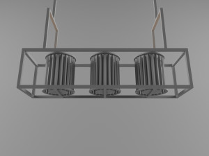 Ceiling light 3D मॉडल