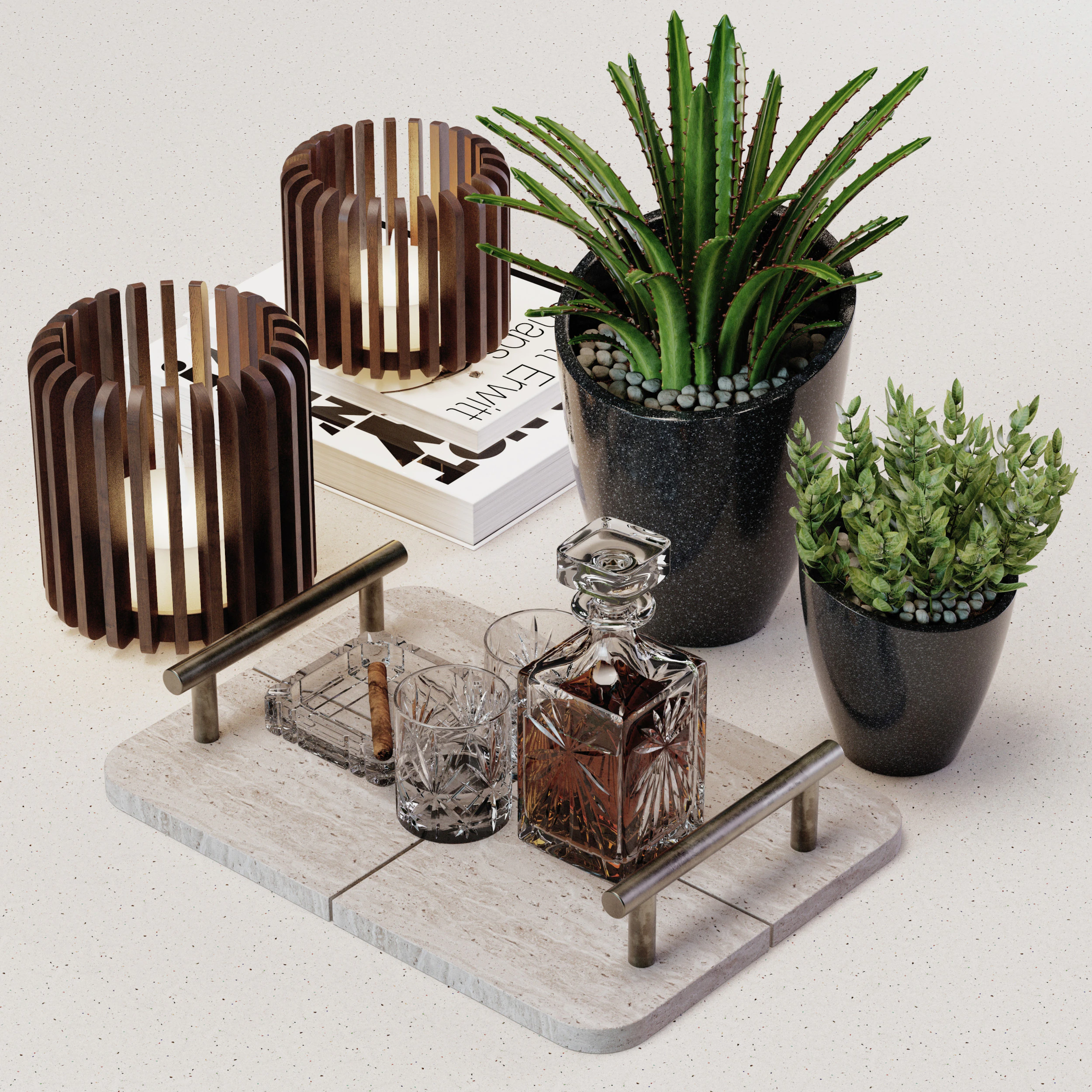 Decor 3D Model .c4d .max .obj .3ds .fbx .stl .blend