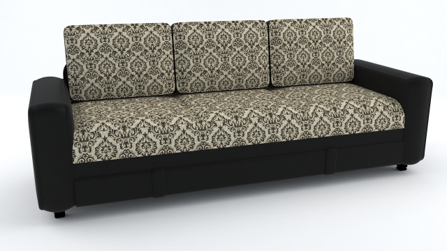 sofa Model 3D .c4d .max .obj .3ds .fbx .stl .blend 