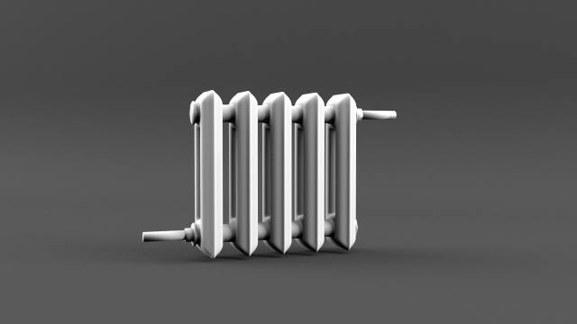 radiator 3D 모델 .c4d .max .obj .3ds .fbx .stl .blend
